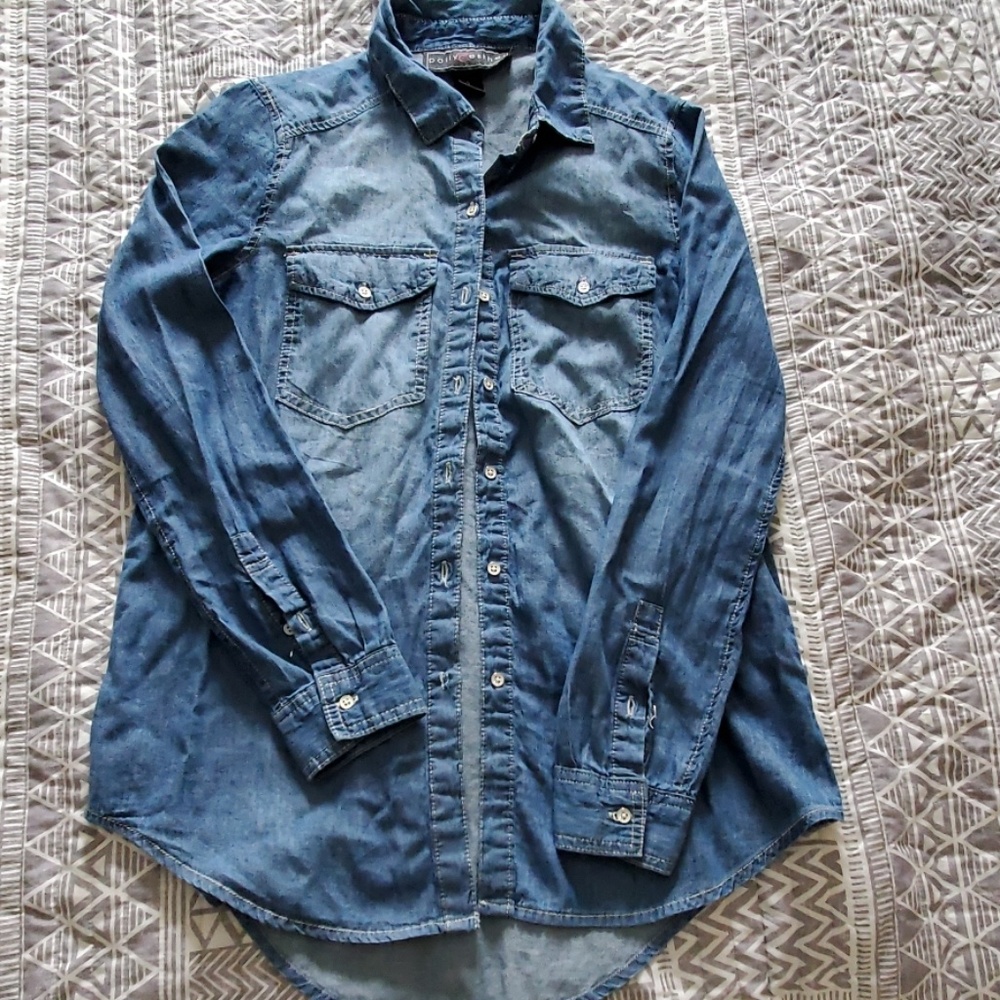 Denim shirt